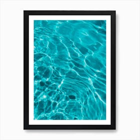 Pool In Summer Art Print