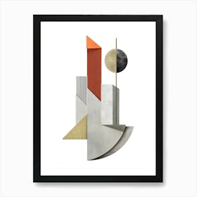 Abstract Sculpture Art Print