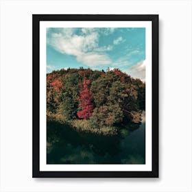 Colorful Forest Art Print