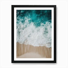 Beach Sand And Waves 1 Art Print