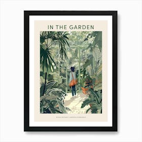 In The Garden Poster Royal Botanic Garden Edinburgh United Kingdom 1 Art Print