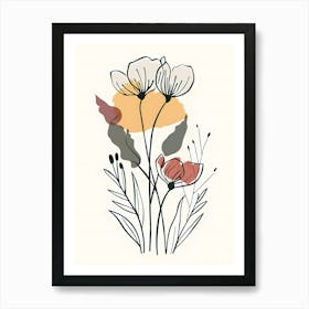 Floral Bouquet 6 Art Print