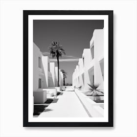 Marbella, Spain, Black And White Photography 4 Art Print