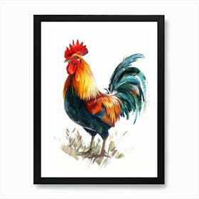 Rooster 11 Art Print