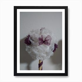 Flowers On A Stick Art Print