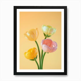 Dreamy Inflatable Flowers Buttercup 2 Art Print