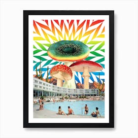 Hotel Psychedelia Art Print