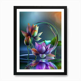Lotus Flower 142 Art Print
