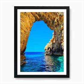 Arch Of The Cave Art Print