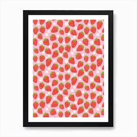 Sweet Strawbs Art Print