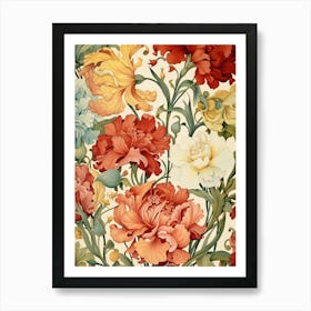 Carnations 5 Art Print