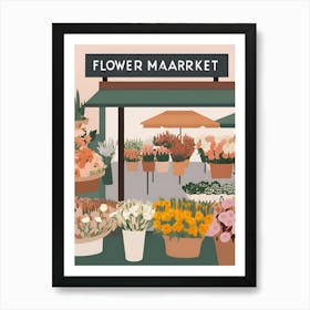 Flower Market 20 Art Print