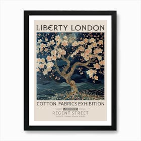 Liberty London Print William Morris Textiles Cherry Tree Art Print