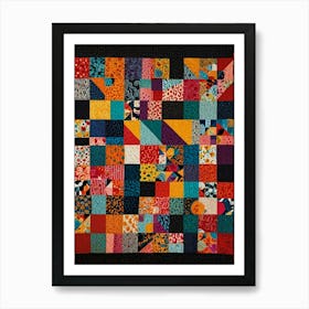 Quilted Wall Hanging 2 Art Print