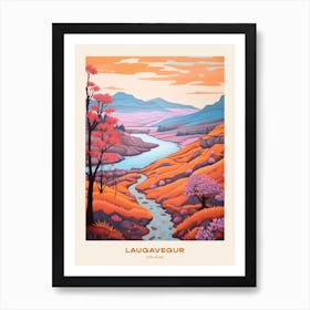 Laugavegur Iceland 2 Hike Poster Art Print