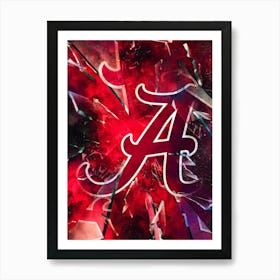 Alabama Crimson Tide 1 Art Print