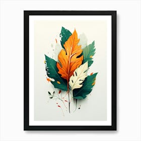 Autumn Leaves 21 Art Print