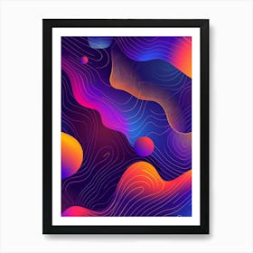 Abstract Background 16 Art Print