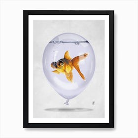 Inflated (Wordless) Art Print