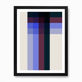 Minimal Retro 4 Art Print