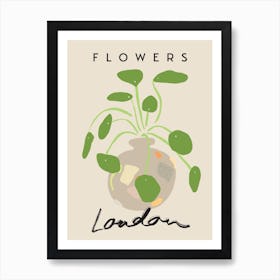 London Flowers Art Print