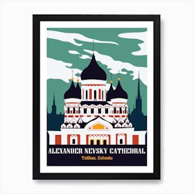 Alexander Nevsky Cathedral Art Print