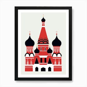 St Basil'S Cathedral Art Print