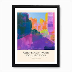 Abstract Park Collection Poster High Line Park New York City 3 Art Print