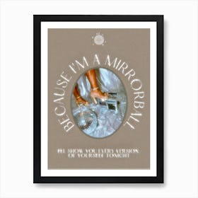 Mirrorball Print | Taylor Swift Print Affiche