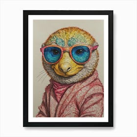 Meerkat 23 Art Print