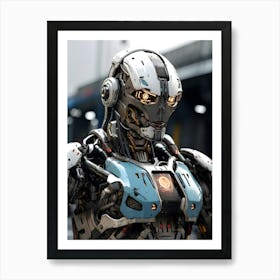 Robot Art Print