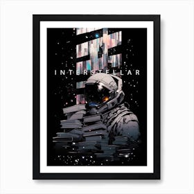 Interstellar movie Art Print