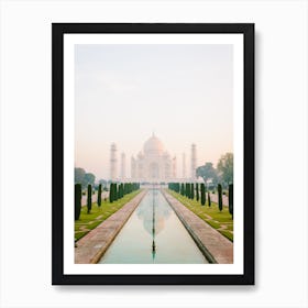 Taj Mahal View Art Print