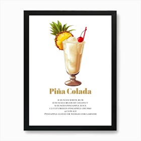 Pina, Cocktail Hour Art Print