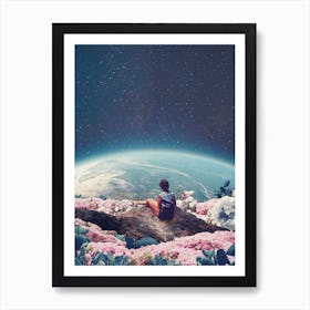 My World Blossomed When I Loved You Art Print