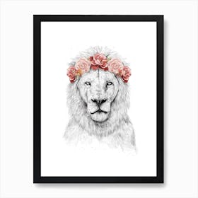 Festival Lion Art Print