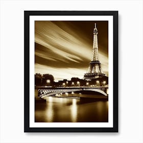 Eiffel Tower 12 Art Print