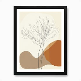 Abstract Tree 9 Art Print