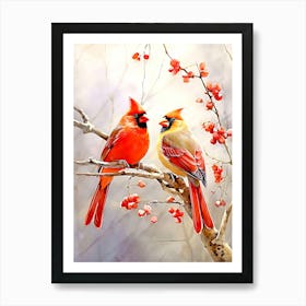 Cardinals Art Print