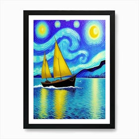 Starry Night 9 Art Print