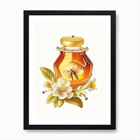 Honey 1 Vintage Art Print