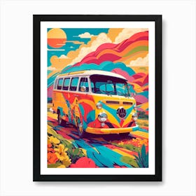 Vw Bus 2 Art Print