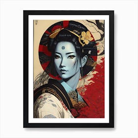 Geisha 37 Art Print