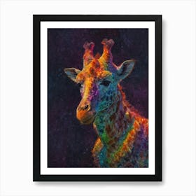 Giraffe Canvas Print 14 Art Print