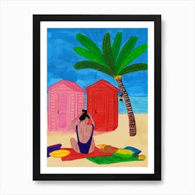 Beach Art Print