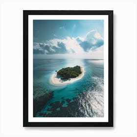 Island In The Middle Of The Ocean Art Print