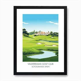 Valderrama Golf Club   Sotogrande Spain 2 Art Print
