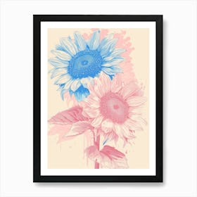 Sunflowers 107 Art Print