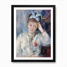 Portrait Of Mademoiselle Marie Murer (1877), Pierre Auguste Renoir Art Print