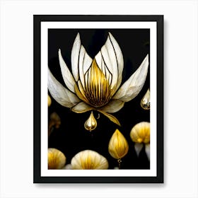 lotus flower 1 Art Print